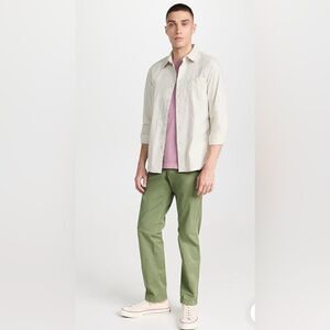 PS Paul Smith Mid Fit Stitch Chino Green 33R NWT IN PACKAGE